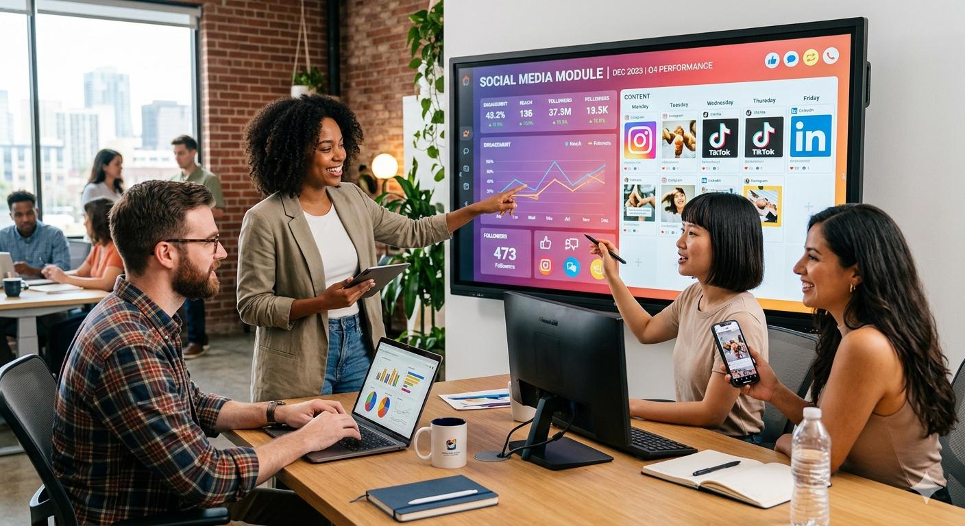 Navigating the Digital World: A Reflection on the Social Media Module at TMC